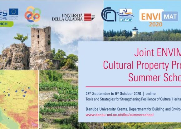 Joint ENVIMAT and C.P.P. Summer School 2020