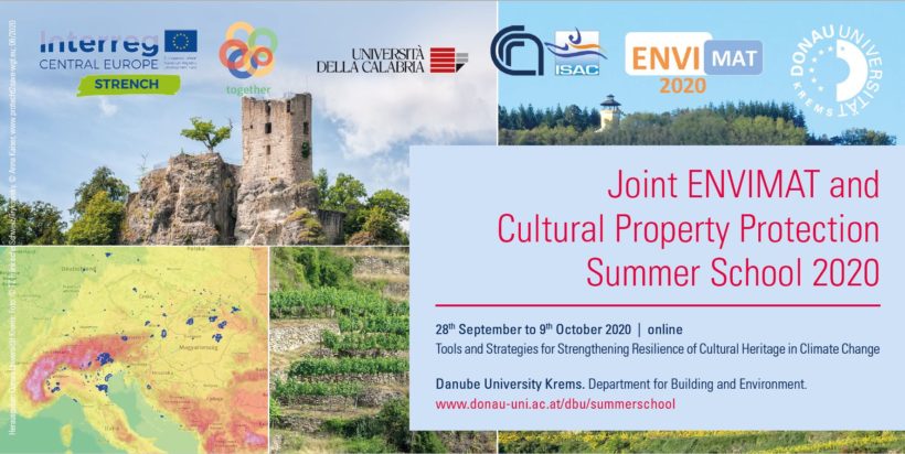 Joint ENVIMAT and C.P.P. Summer School 2020