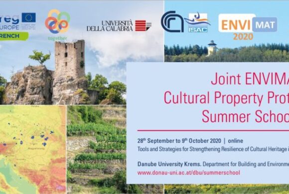 Joint ENVIMAT and C.P.P. Summer School 2020
