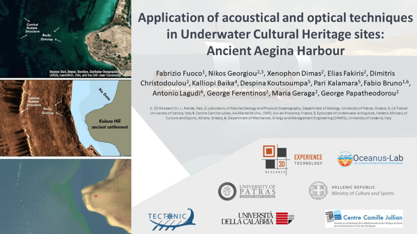 Contribution to UCH documentation at XXI INQUA Congress in Rome: 3D Research and Oceanus Lab’s results on Aegina submerged site