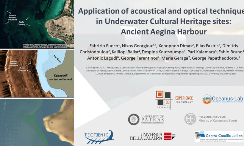 Contribution to UCH documentation at XXI INQUA Congress in Rome: 3D Research and Oceanus Lab’s results on Aegina submerged site